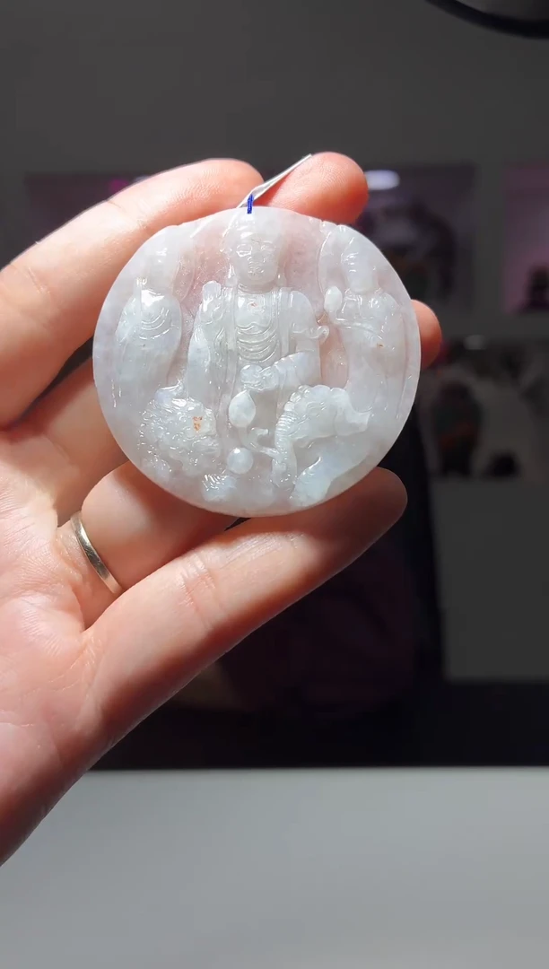 颈饰未镶嵌翡翠天然翡翠-38