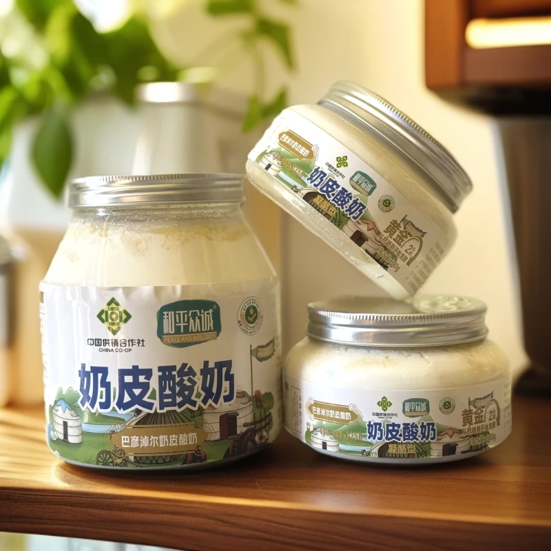 和平众诚奶皮酸奶凝酪型（拍一发三，1大＋2小）