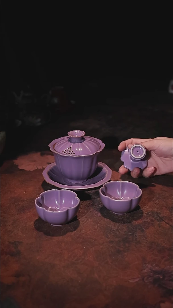 陶瓷茶具（无礼盒）@@A13377