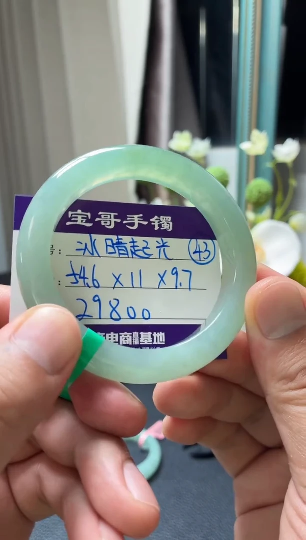 未镶嵌手镯翡翠翡翠手镯43号