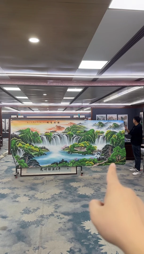 国画Z刘雪红-山水国画-大丈二