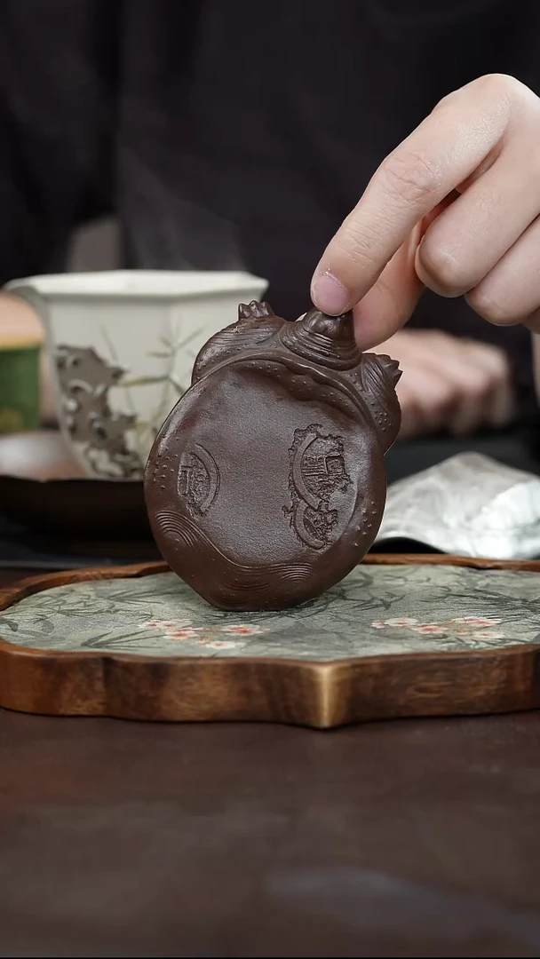 九隐茶器紫砂甲鱼