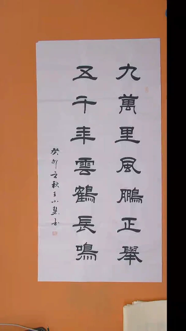 书法王老师书法纯手写 陕西