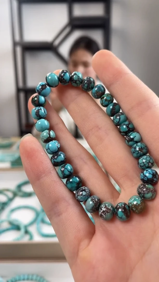 未镶嵌绿松石珠宝奇石老型