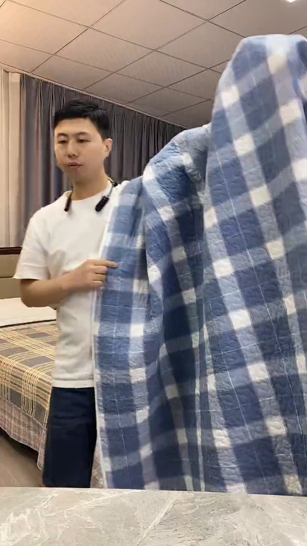 棉90cm*200cm 星星蓝