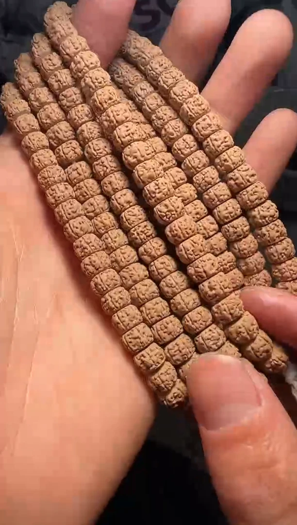 手串金刚菩提超头龙切黄点龙手持-8mm
