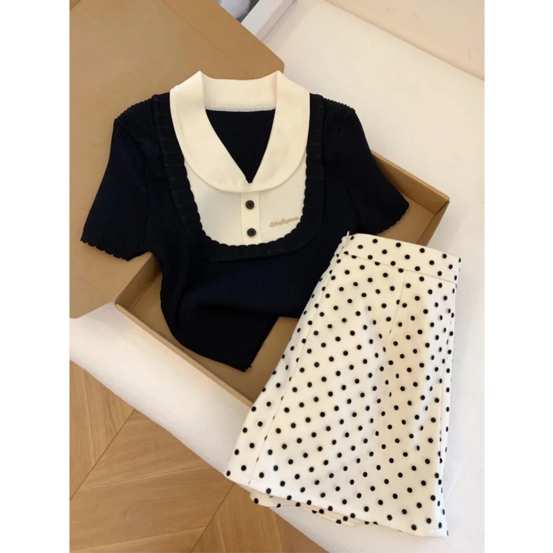 法式早春穿搭一整套女装小香风套装女2025新款爆款洋气轻奢高级感