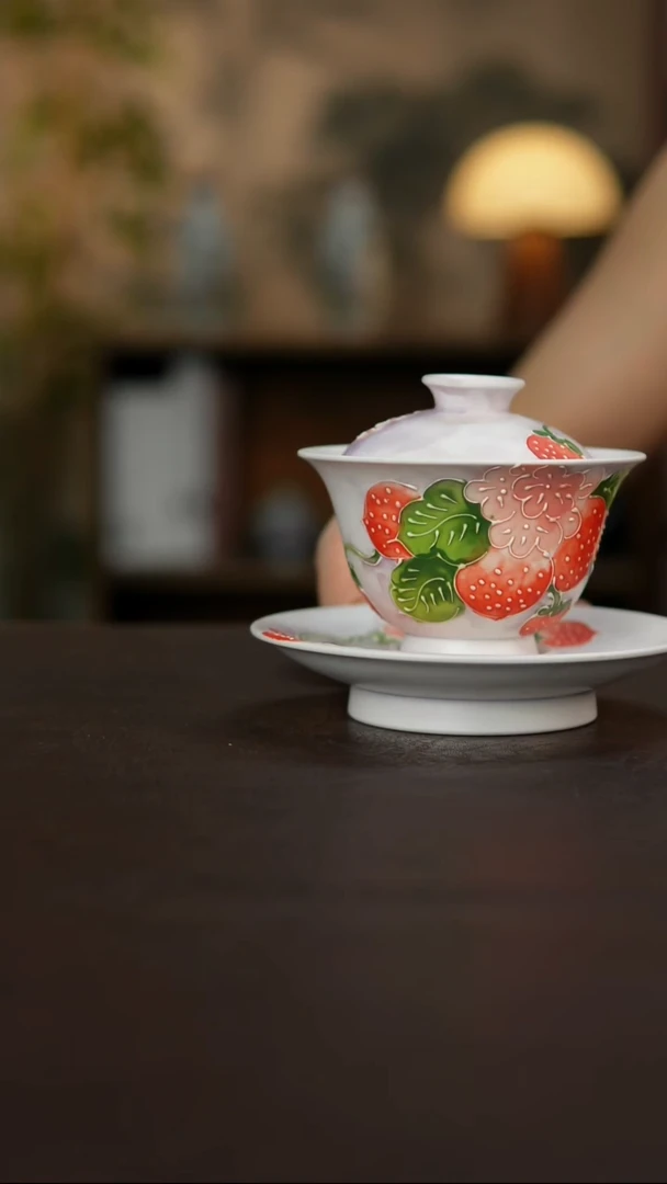 杯景德镇陶瓷杯碗柴烧多人