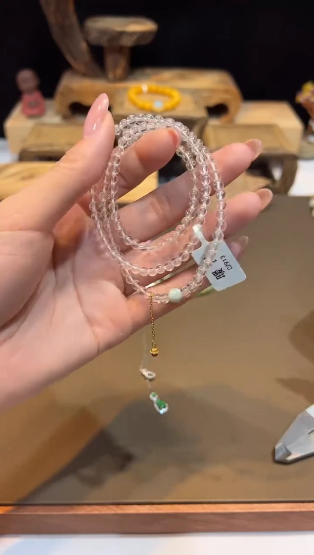 未镶嵌手链水晶手饰@@