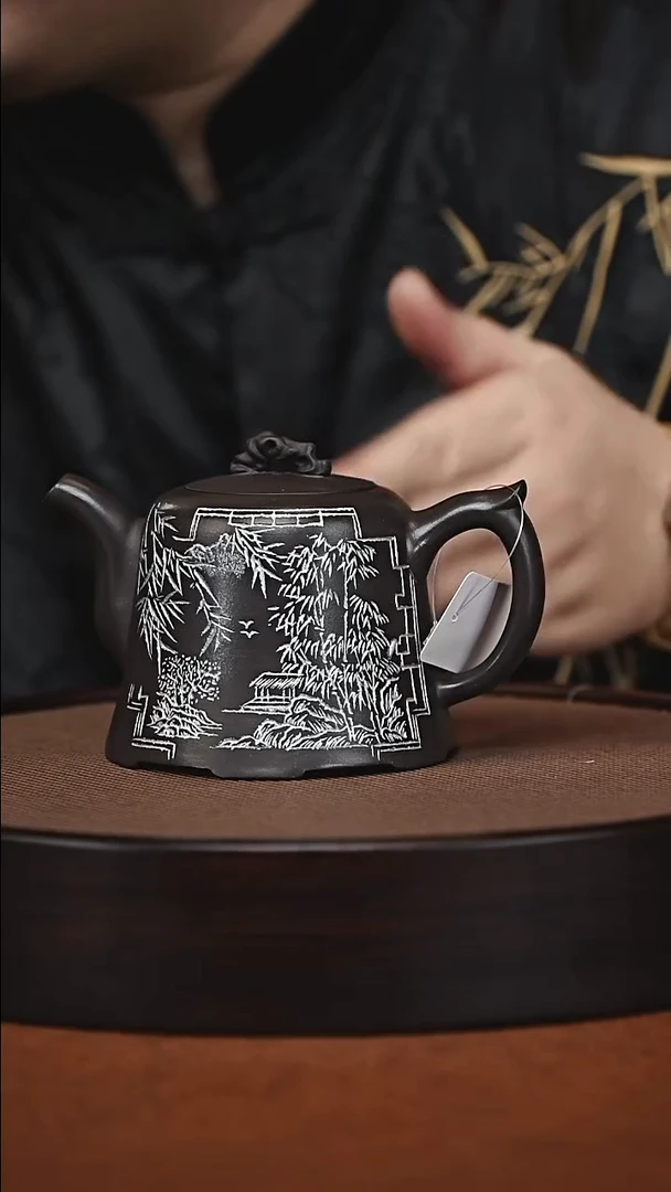 茶壶紫砂原矿紫砂壶
