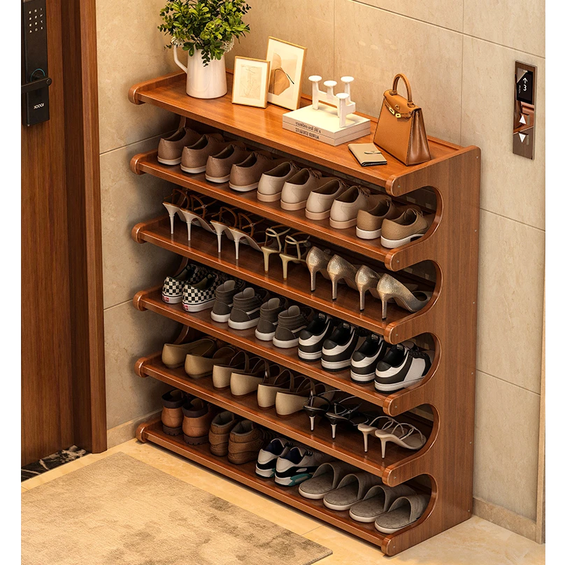 鞋架家用入户门门口玄关出租房省空间出租鞋柜大容量鞋架子sw