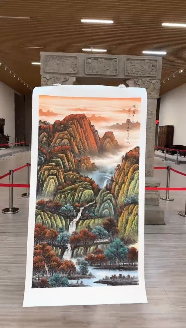 国画100赵隆轩艺术馆李庆兴老师作品