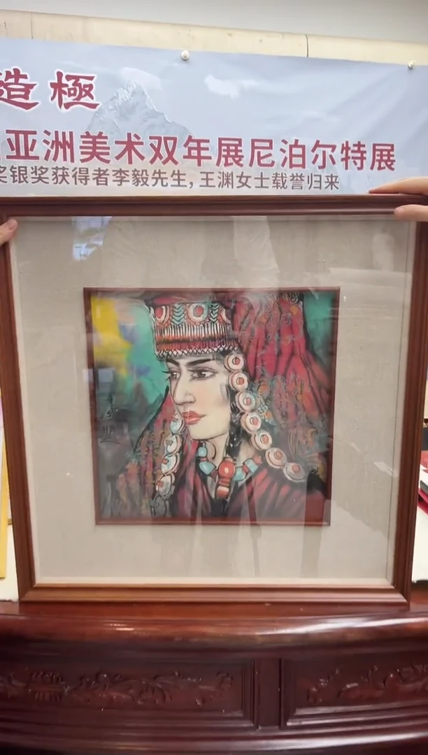 国画LY 精品绘画作品-1（重彩人物）