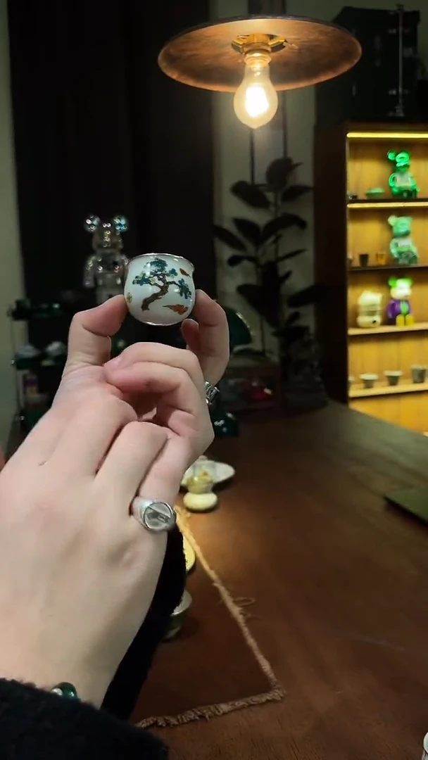 包银摇钱树转转杯