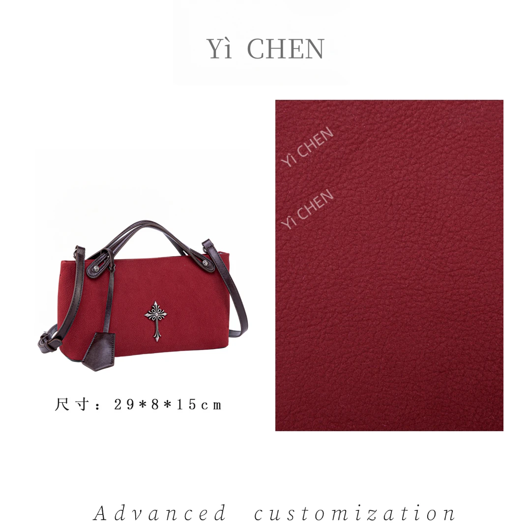 【Yì CHEN】QYX-6095-勃垦第红时尚女士新款手提单肩斜挎包