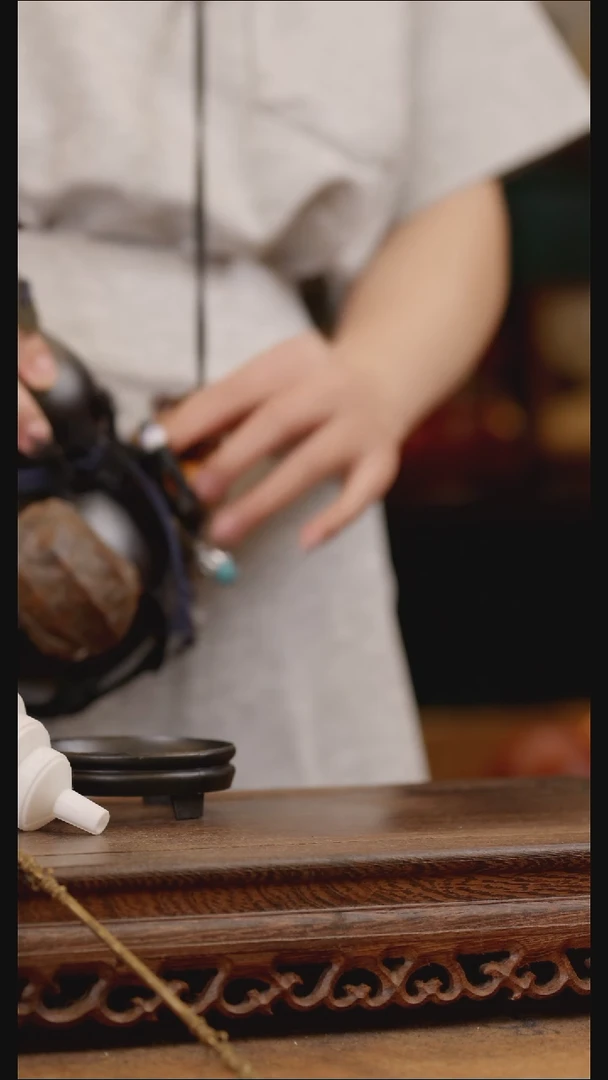 460号精品天然大漆工艺防渗内胆酒葫芦~