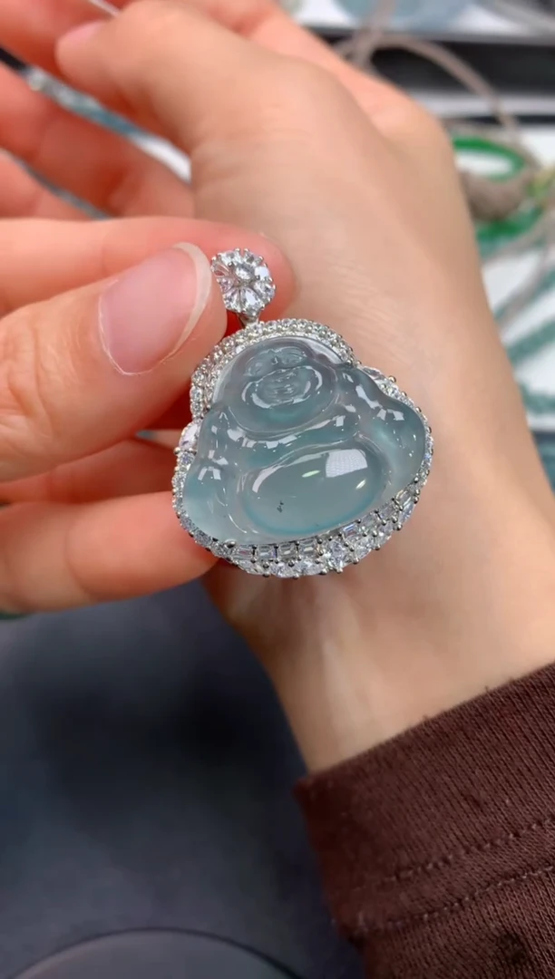 【闪购商品】翡翠颈饰未镶嵌无鉴赏期无证书