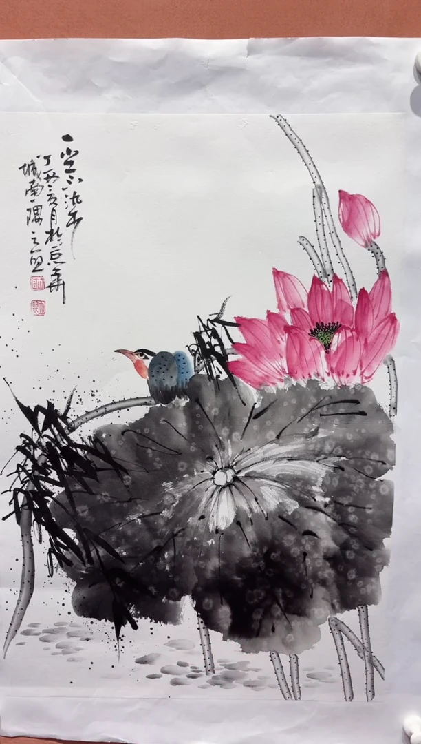 国画师立照老师国画作品