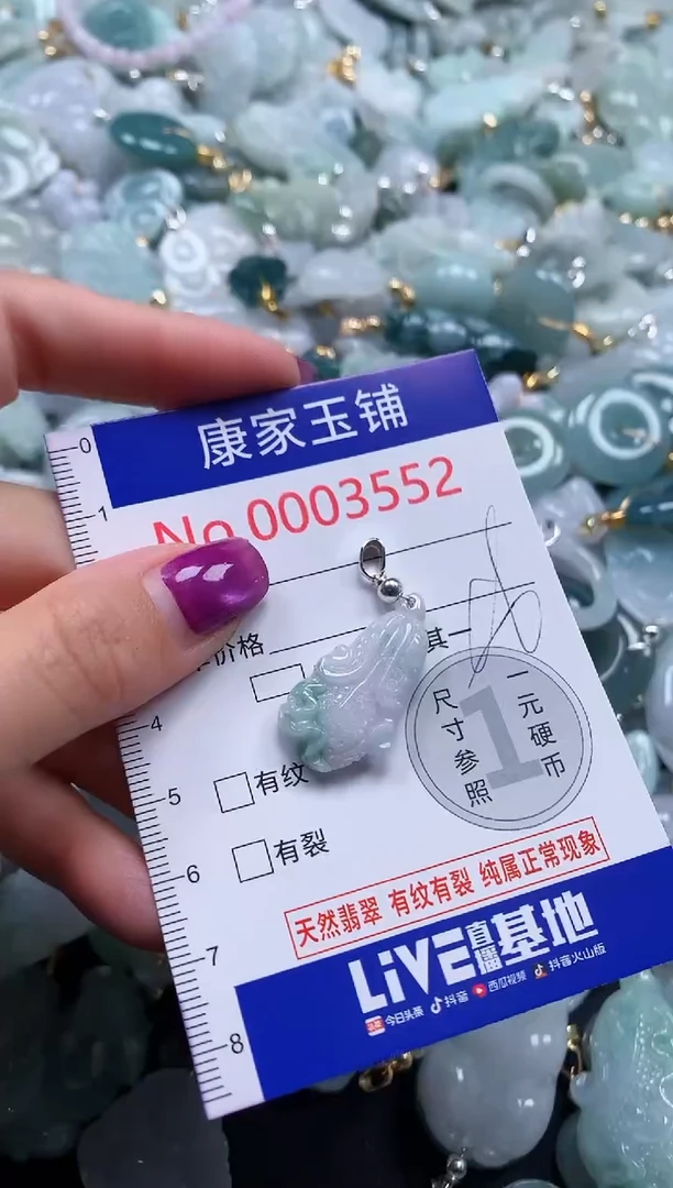 颈饰未镶嵌翡翠3552