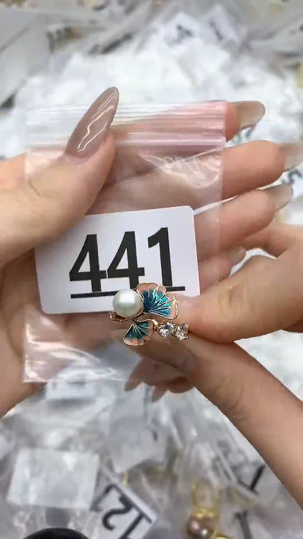 合金珠宝奇石淡水珍珠441