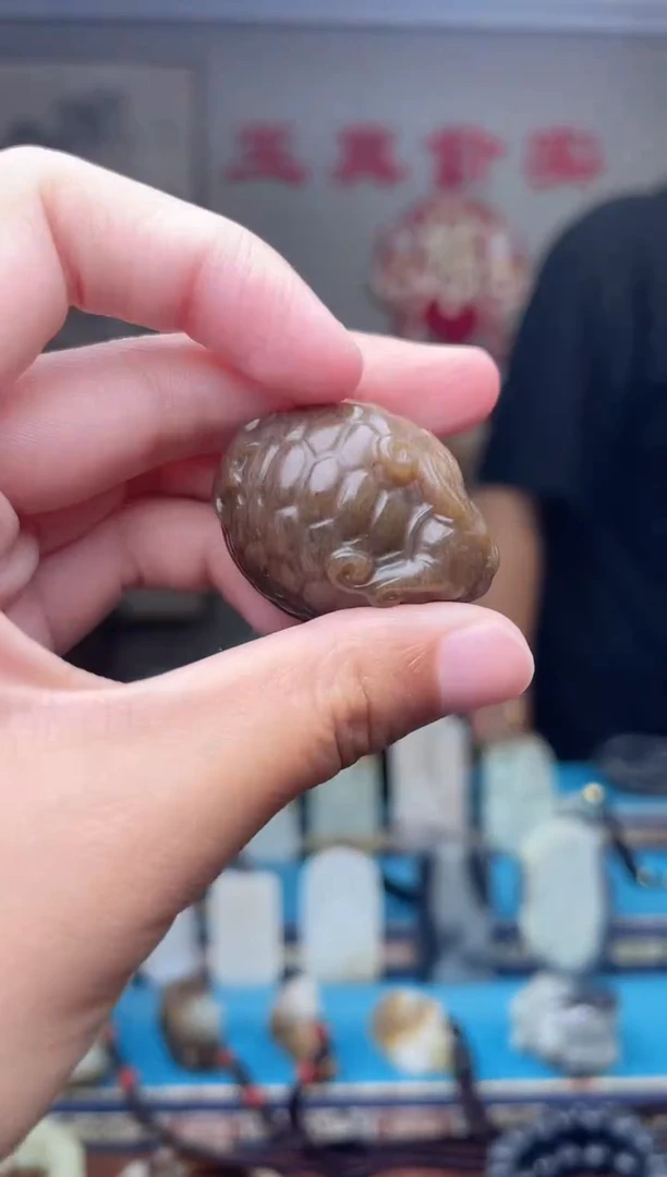 和田玉未镶嵌挂件1