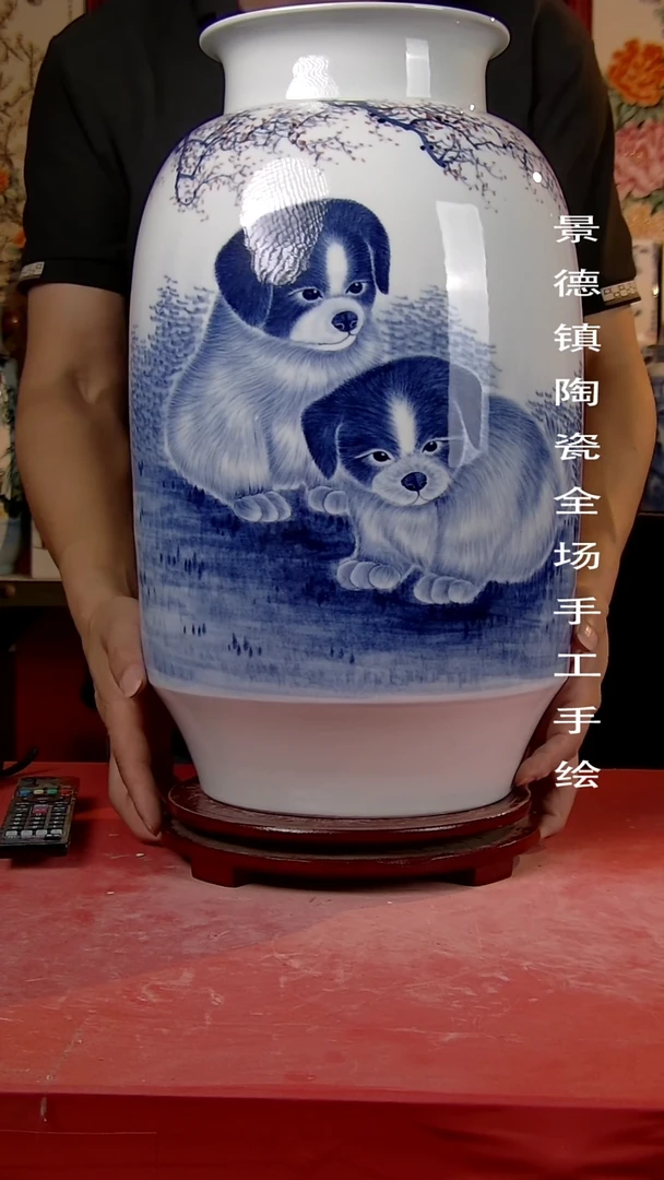 摆件景德镇陶瓷 手工手绘59