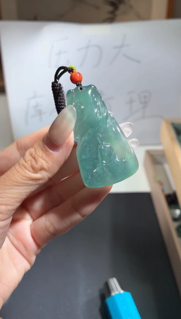 吊坠(不含链)未镶嵌翡翠悟道