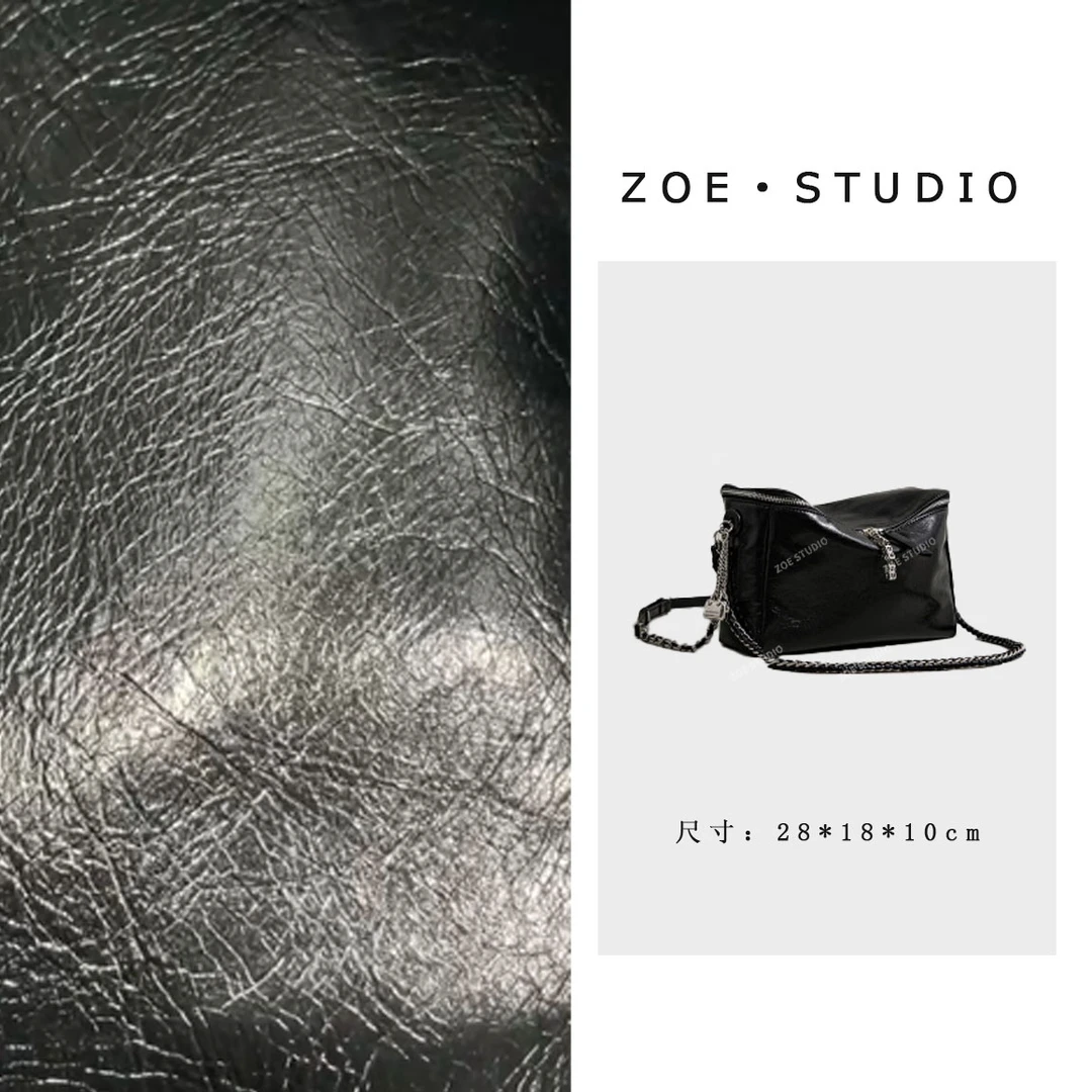 【佐伊甄选】SK-62556-黑色春秋韩版时尚单肩手提女包夏季小香风