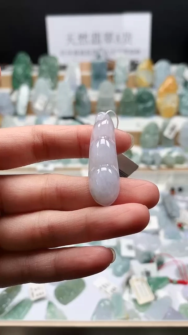 吊坠(不含链)未镶嵌翡翠76福豆