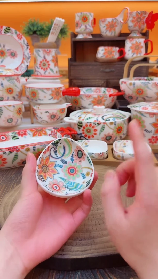 碗景德镇陶瓷手工碗盘