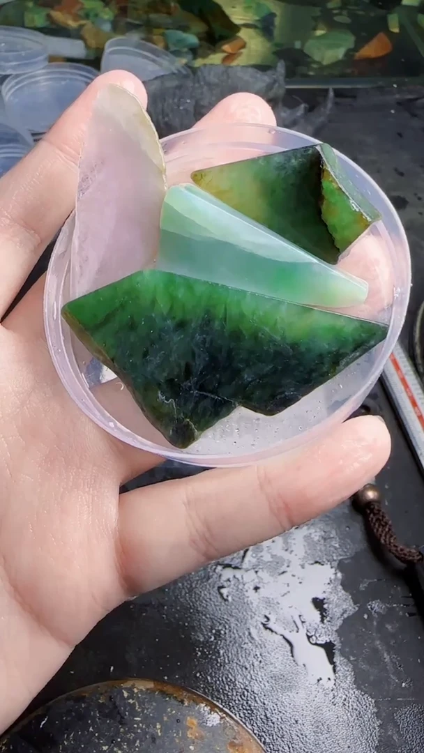 未镶嵌挂件翡翠天然翡翠144