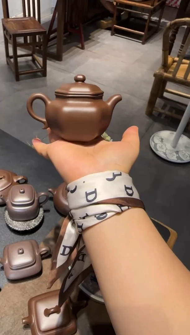 茶壶紫砂晴*明古莲子 光板