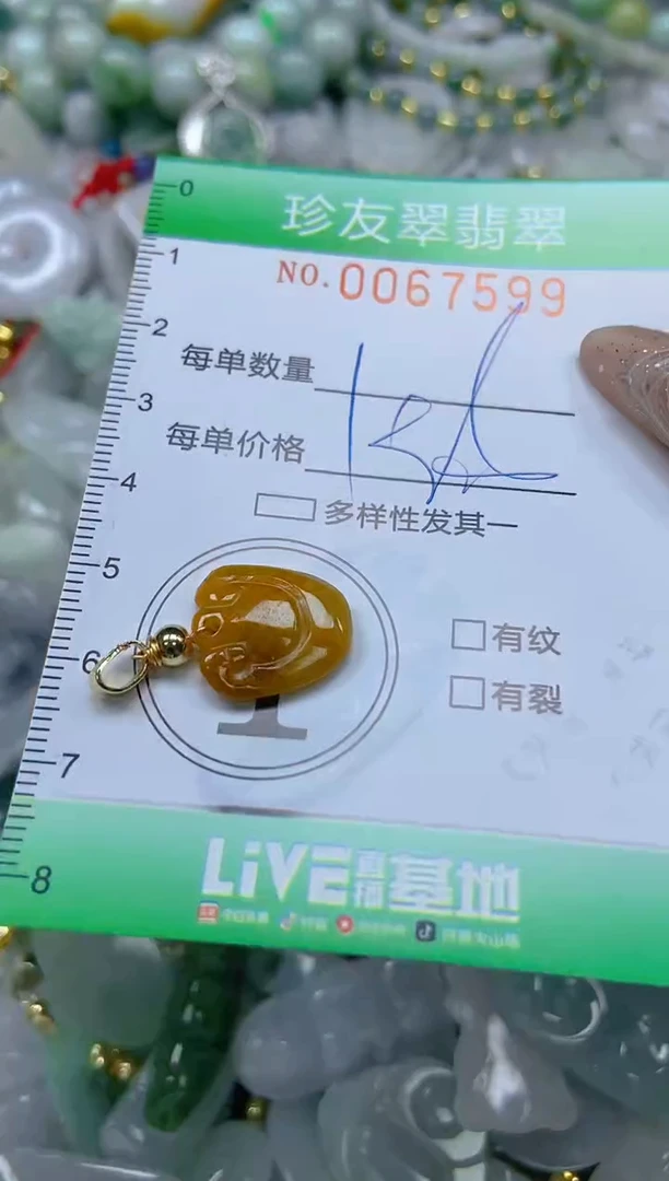 【闪购商品】翡翠颈饰未镶嵌闪购商品0067599