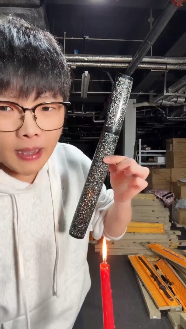 螺钿短刀 牛角 烧刃