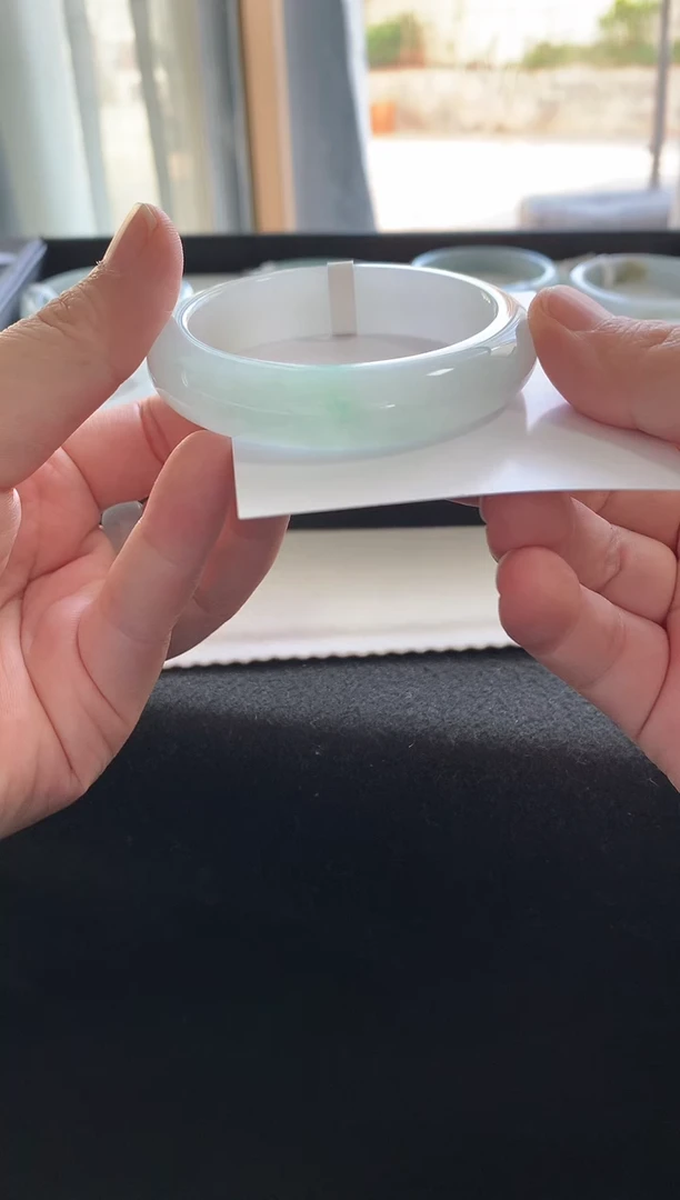 未镶嵌手镯翡翠52.7正圈Y3278买断