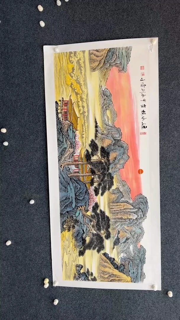国画9.24-臻选-刘当平-小六尺金书-36