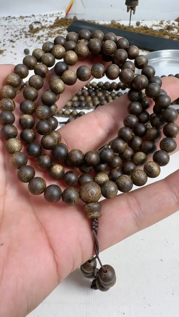 【闪购商品】沉香手串乌身0.7规格多圈·20克