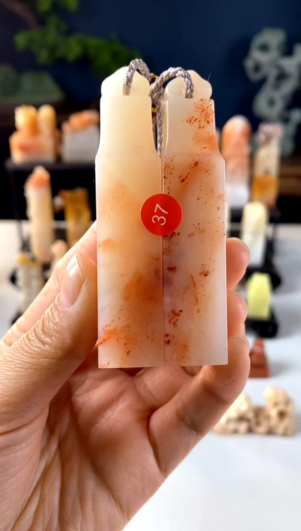 老挝石印石1.5*1.5cm对章  包邮包刻字