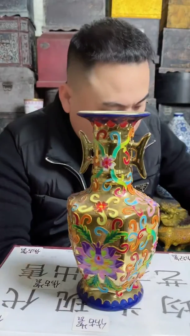 摆件陶高端陶瓷L366