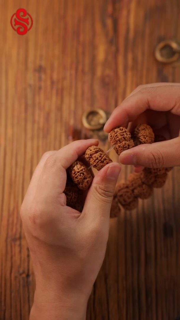 金刚菩提手串超矮桩夹板 29mm