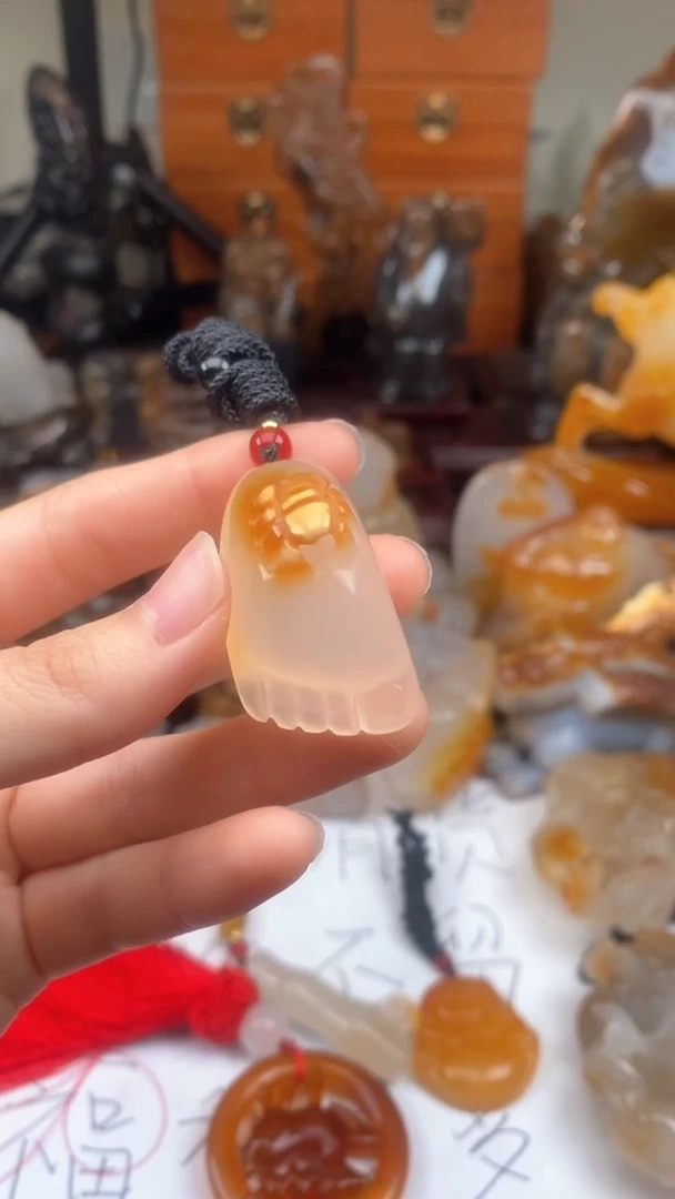 【闪购商品】玛瑙/玉髓颈饰未镶嵌AA