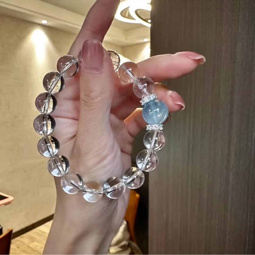 合金手链 二姐同款白透明手链