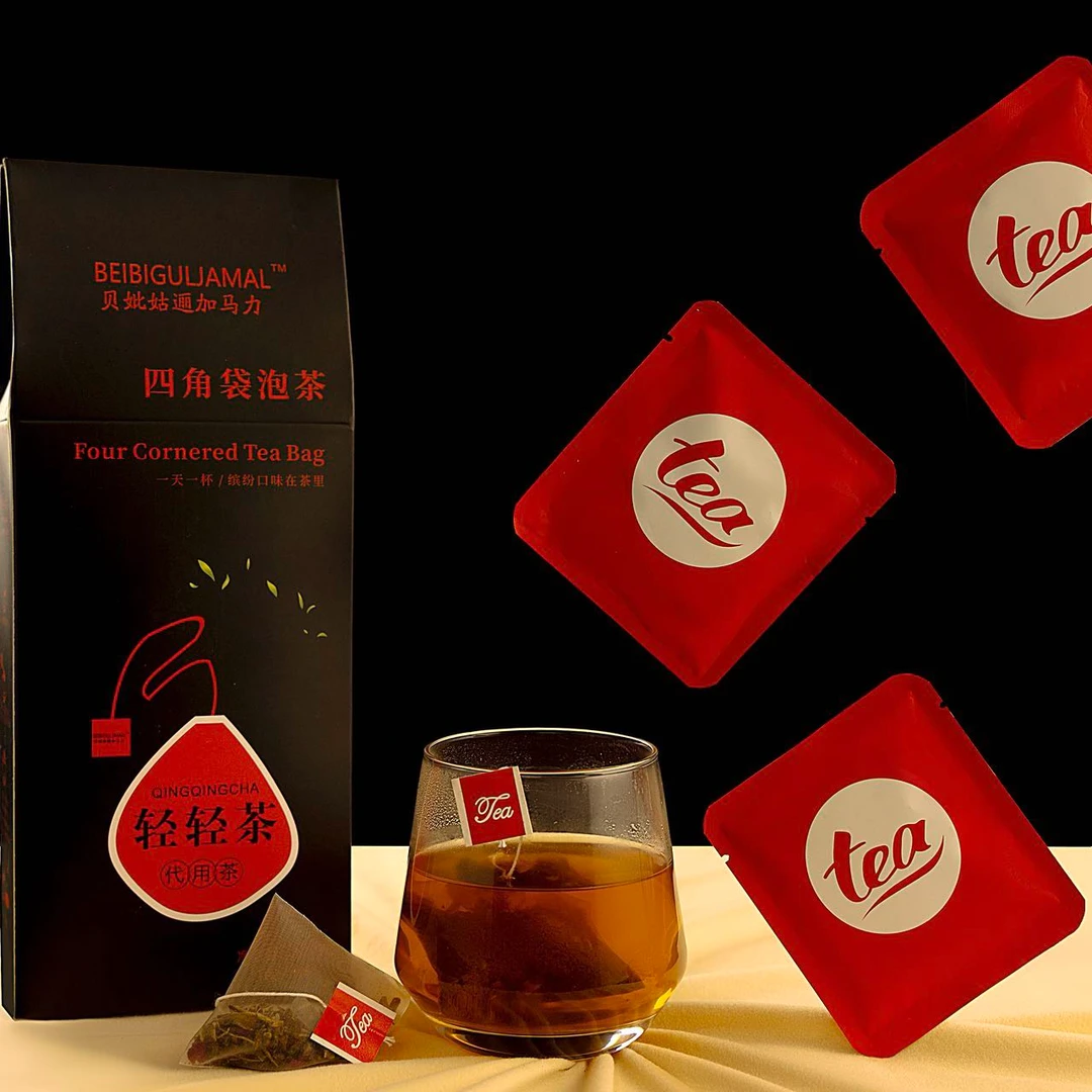 贝妣姑逦加马力轻轻茶四角袋泡茶下单赠送30包番泻叶
