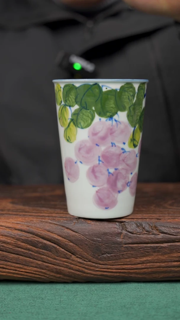 【闪购商品】瓷片33景德镇杯釉下手工手绘瓷器