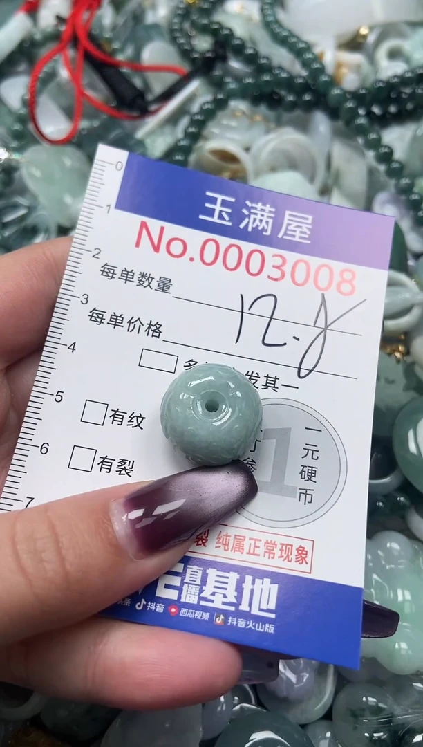 颈饰未镶嵌翡翠3008