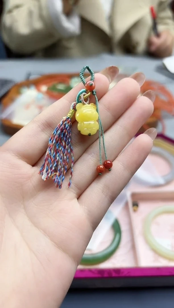 裸石蜜蜡未镶嵌蜜蜡配饰套装GW