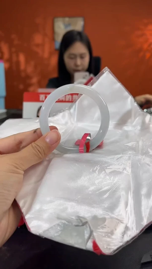 未镶嵌手镯翡翠4  圈口5354