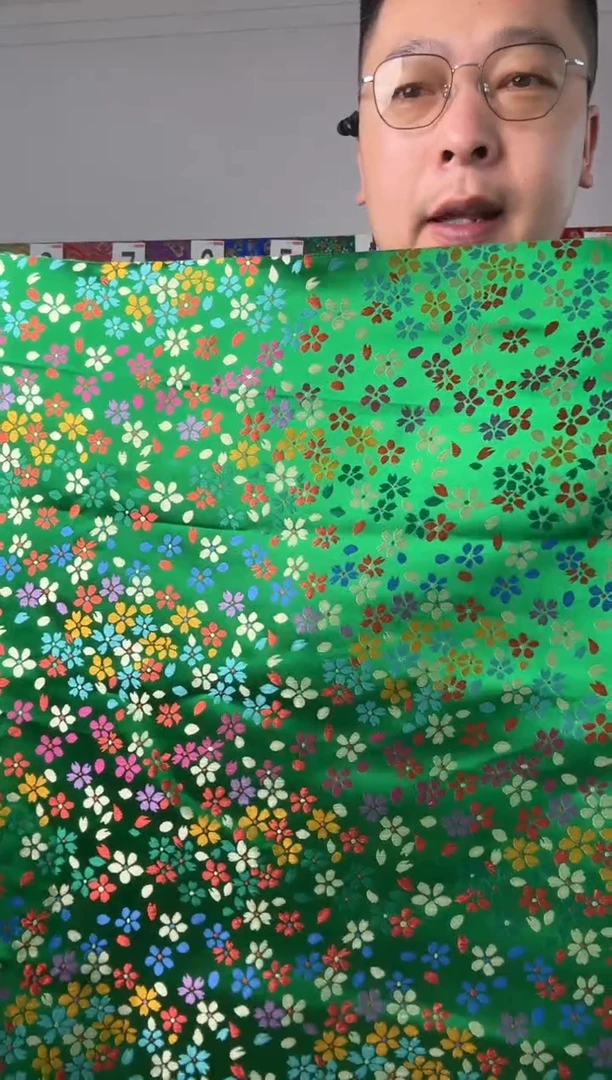 混纺织锦缎长60宽