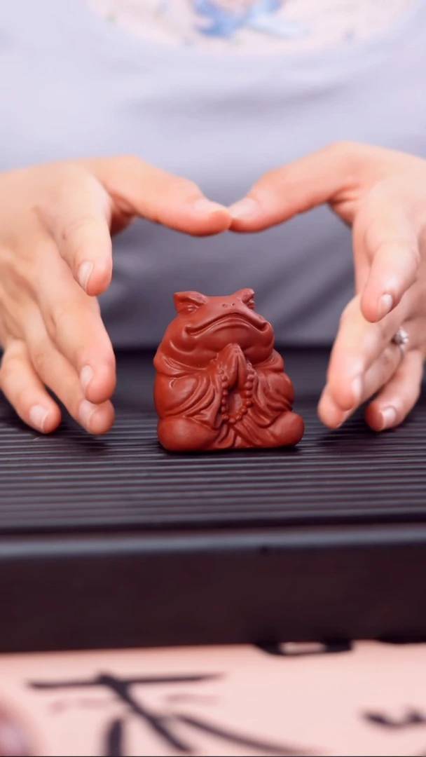 茶壶紫砂茶宠一只