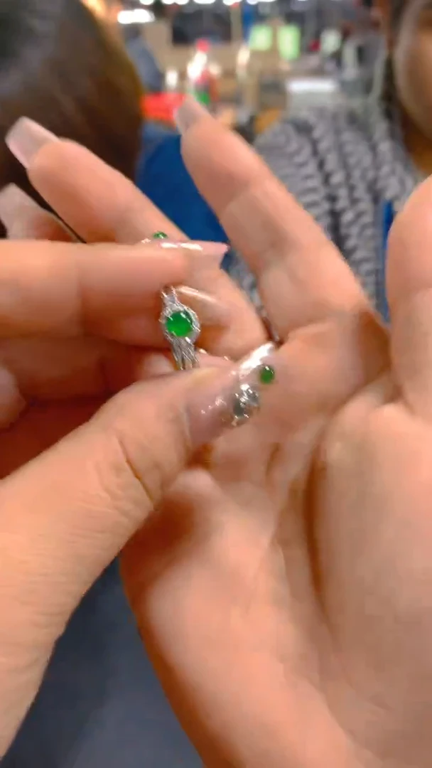 【闪购商品】翡翠戒指未镶嵌0514967763多样性发其一